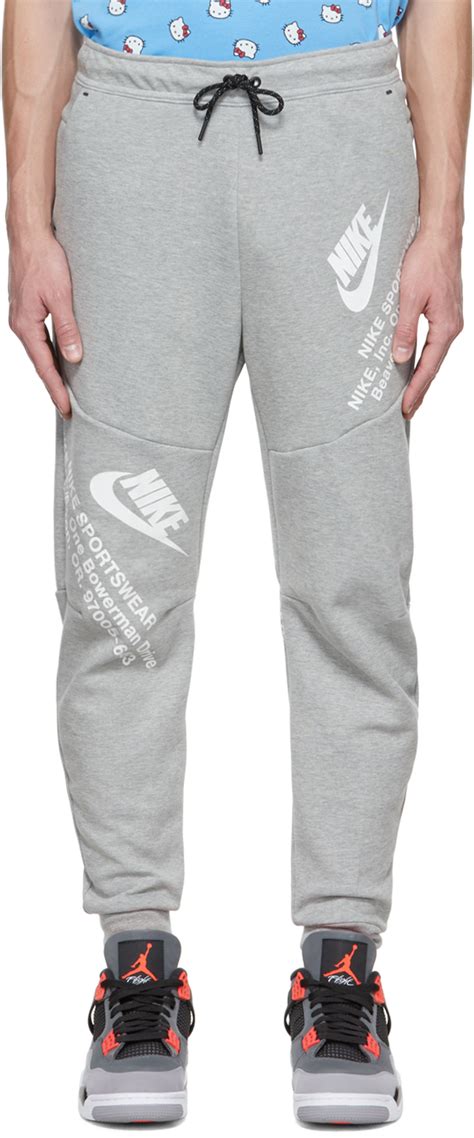 grijse nike tech|nike tech fleece pants.